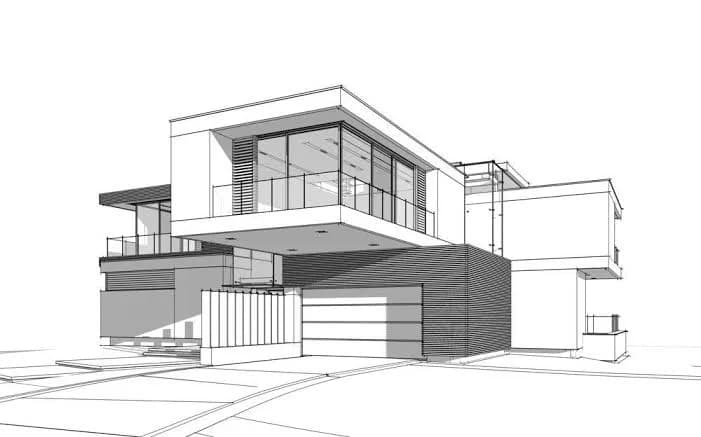 Completed architectural build by SOS Construction